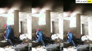 محجبه عربيه بتتناك في شقه مهجوره وكسها بيدوب من زبه
