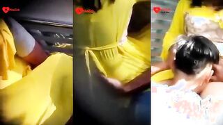 تصوير سري ياخد حبيبتة في الجنينة و يفرشلها و ينزل علي كسها يلحسة