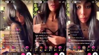 الحرمة المميزة تسخن الحمهور بكلام حنسي
