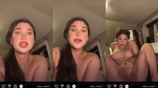 إنجيل و الزب في كسها السوري الوردي و منيكه عسل