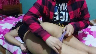 فديو سكس عنتيل من المنصورة فشخ كس صديقة امو المتزوجة جوا بيتها ??