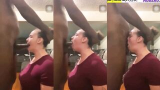 اخرجت كل المني الخاص بزبي في فم تلك الزانيه