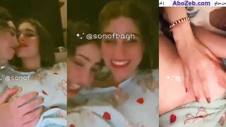 جديد جوز شراميط اخر دلع ماسكه بز صاحبتها تفعص فيه تقولها الحسيه فتمسكه تمصمص تقوله يوجع و نازيل بوس وشفشفة و اخر منيكة